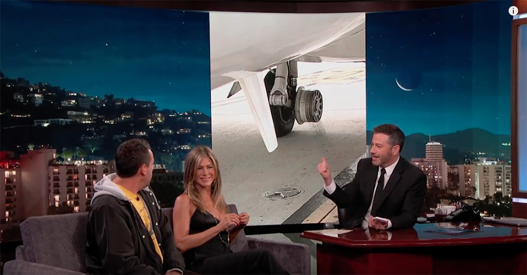 The Hilarious Text Jimmy Kimmel Sent When His Wifes Plane